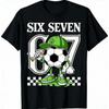 Fashion Men's T-Shirt 67 Six Seven Football Print Men's and Women's Tees Top Summer Short Sleeve O Neck Casual Outdoor Men's Clothing