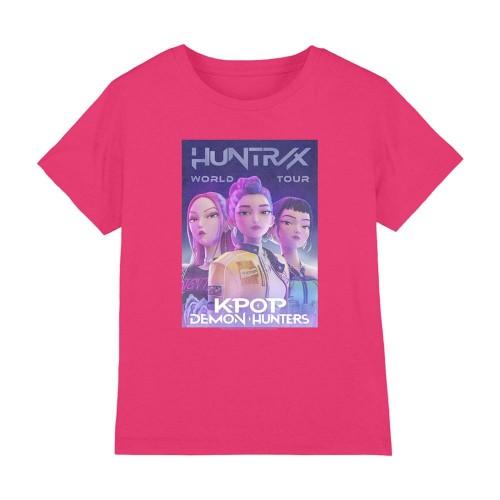 K-Pop Demon Hunters Childrens/Kids World Tour Huntr/X T-Shirt