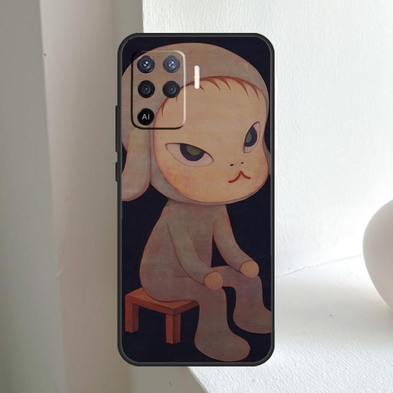 Yoshitomo Nara For OPPO A78 A98 A18 A38 A58 A5 A6 Pro A15 A17 A57 A16 A76 A96 A54 A74 A94 A40 A60 A80 Case