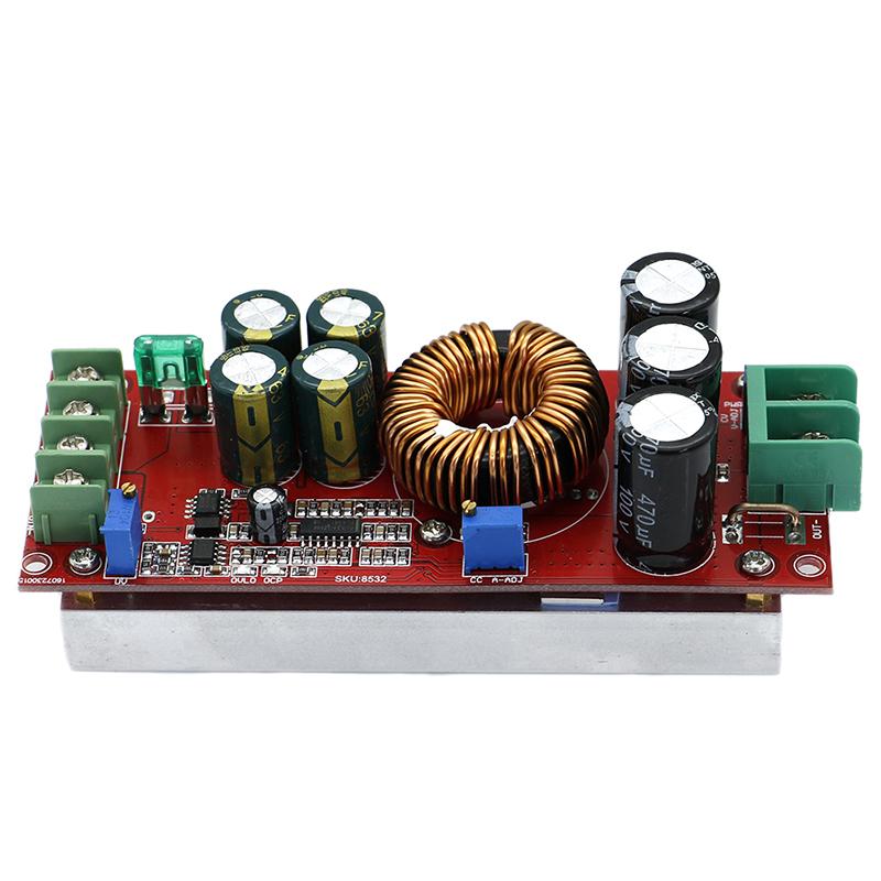 

Dc-Dc Converter 20A 1200W Step Up Buck Boost Module 8-60V To 12-83V