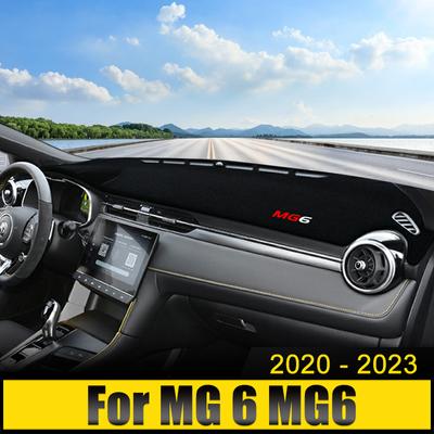 For MG 6 MG6 PHEV 2020 2021 2022 2023 Car Dashboard Avoid Light Pad Instrument Platform Desk Cover Anti-UV Mat Non-Slip Carpets