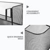 Mesh Metal Hanging Storage Basket Shower Organizer Bedside Dorm Shelf Bunk Bed Shelf Bathroom Storage Rack Sundries