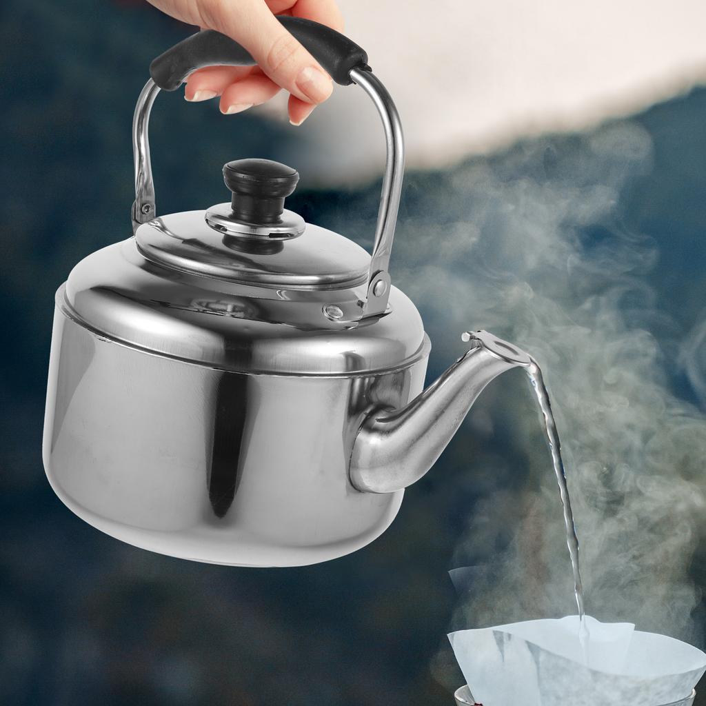 You Can Stainless Steel Kettle Stove Water Boiler Sound Pot Gas Kitchen Tea Travel