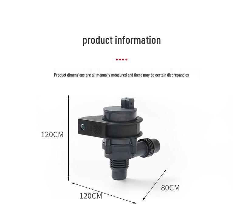 BMW X5/X6 Electronic Auxiliary Water Pump for Generator Cooling (Part No. 64119197085)