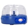 Eierinkubator 6 Eier 15W Blau mit automatischem Wender Eierkerze Display Temperaturregelung Geflügelbrutmaschine