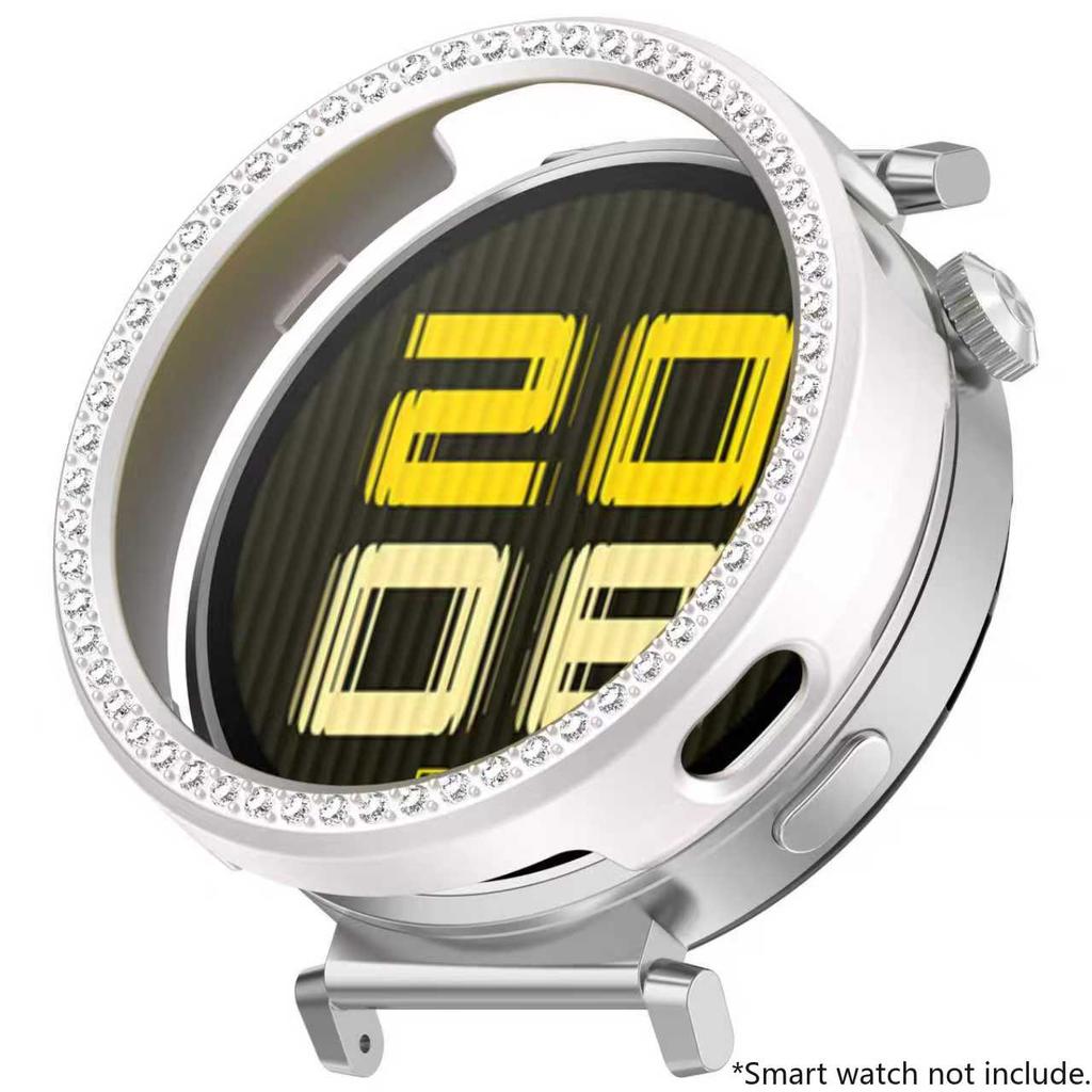 Bling PC Hohlgehäuse Rahmen für Huawei Watch GT6 Diamant Kristall Stoßstangen Schutz für Huawei Watch GT6 41mm Hülle Zubehör