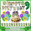 Rick And Morty Fans Child Birthday Party Decoration Anime Character Cake Topper Balloon Set Baby Shower Banner Adults Kids Gift