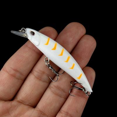 1 Pz Jerkbait Affondante Wobblers Esche da Pesca 8cm/9g Trota Artificiale Plastica Esche Dure Crankbait Attrezzatura da Pesca Bass