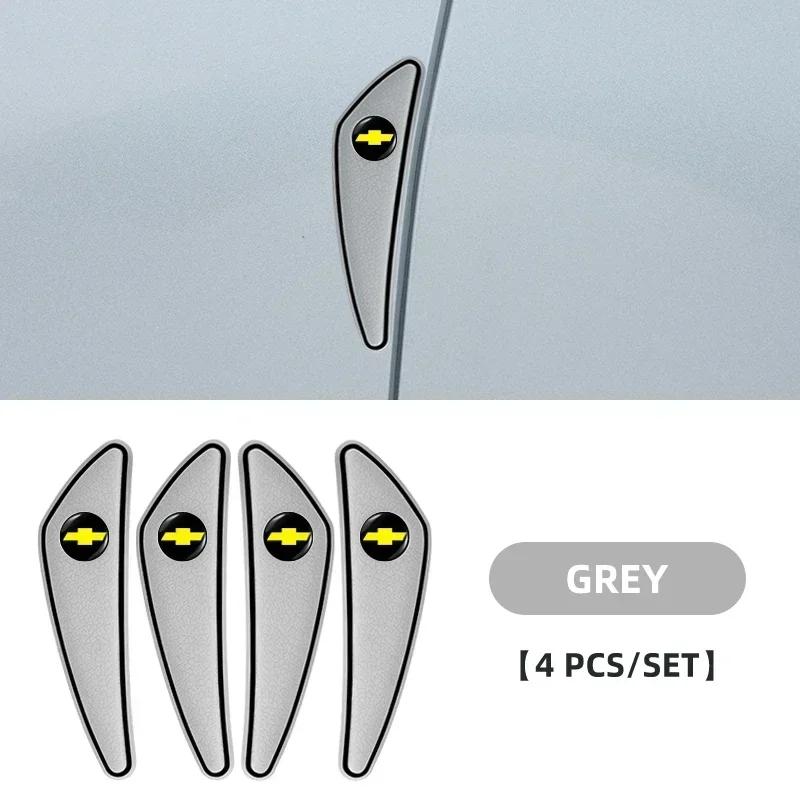 

4pcs Car Door Bumper Strip Protection Strip For Chevrolet Spark Captiva Cruze Malibu Equinox Trax Camaro Blazer Traverse