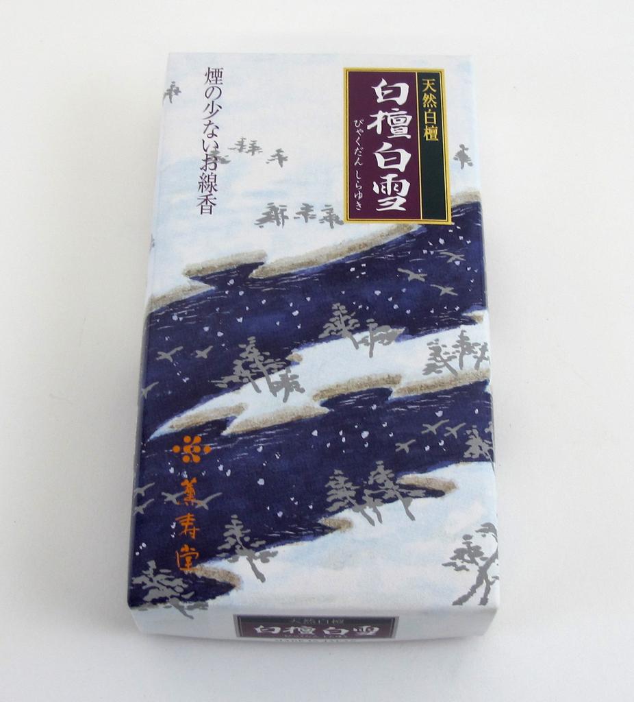 Kunjudo Incense Sticks, Sandalwood White Snow, Medium Rose #570
