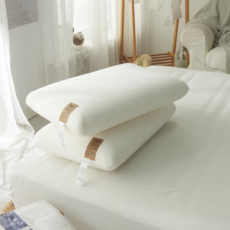 Simple Comfortable Memory Foam Neck Support Pillow for Adults and Students