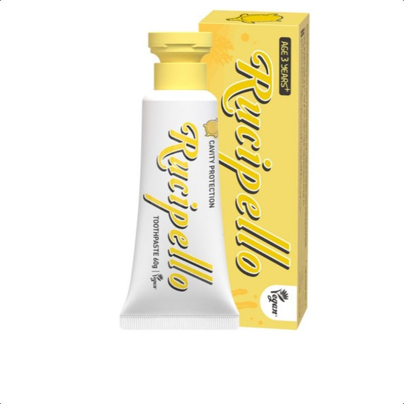 

Rucipello Kids Детская зубная паста с низким содержанием фтора Яблоко 60 г 1 pieces