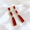 Square Earrings For Women, Versatile, High-end, Personalized, Internet Earrings