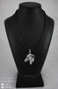 Italian Greyhound, Italian Sighthound – Dog Necklace In Gift Box, Silver-plated Locket for Dog Fan | Art-Dog
