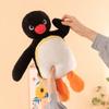 35-70cm Pingu Pinga Basic Penguin Doll Kawaii Toys Girls Sleeping Pillow Cute Large Standing Posture Plush Doll Holiday Gifts