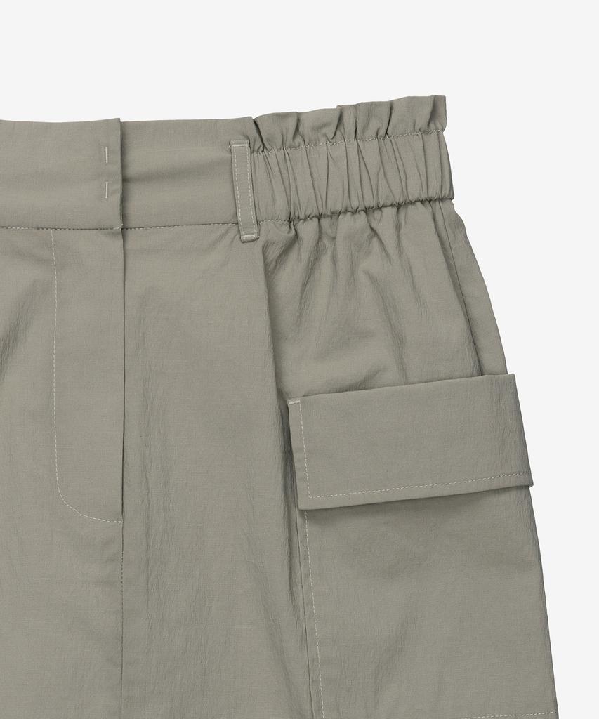 MIND BRIDGE WOMEN [W] H-Line Elastic Cargo Skirt Mysk3205