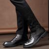 Fashion New Boots Men High Quality Sale Winter Boots Genuine Leather Male All-match Low Top Shoe 2024 Stylish Lace-Up  Boots