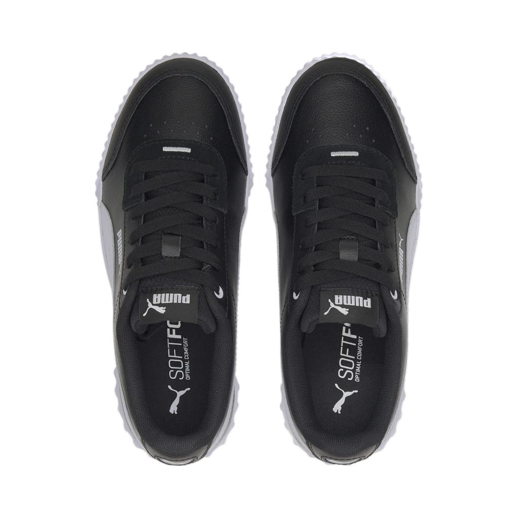 Puma Carina Lift Size Women's Sneakers, Black/White (06), 23.5cm