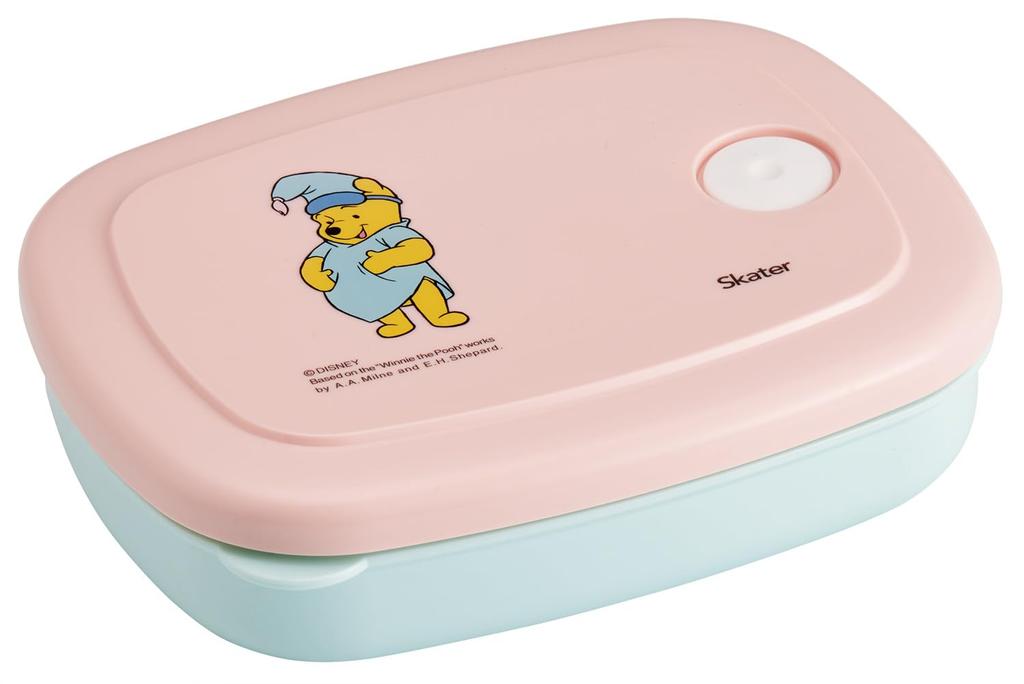 Skater Storage Container Set with Drawstring Disney Winnie the Pooh KSLGD2 3-Piece (280ml, 400ml) Bag, Costume,