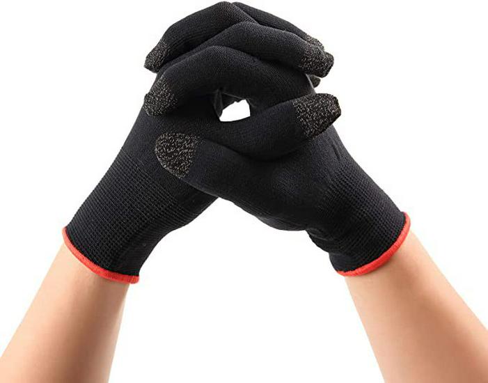 Ultrathin Windproof Winter Touchscreen Game Gloves: Knitted Nylon with Warm Silicone Anti-slip Design