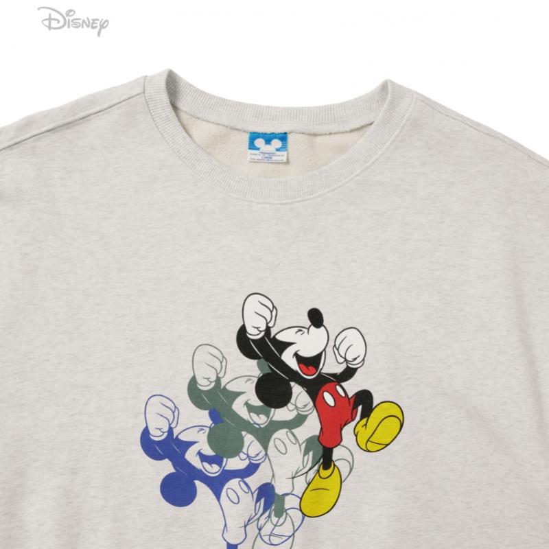 ThIs Is Never That Tnt Mickey Bounce Crewneck Light Heather Grey