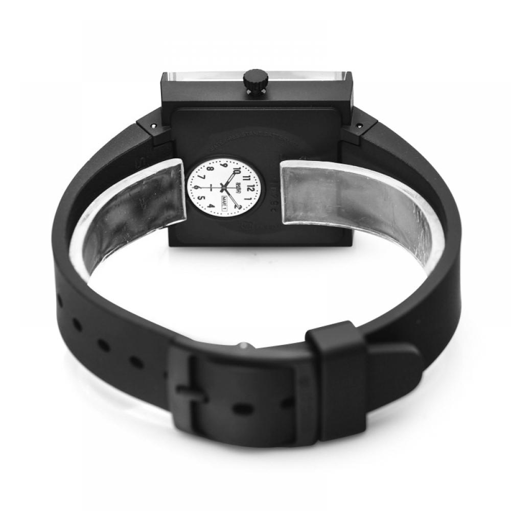 Swatch Urethan Uhr Biokeramik Was wäre wenn Schwarz So34b700