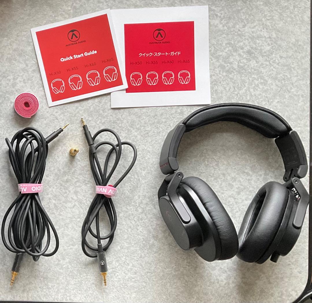 

[USED] Austrian Audio Hi-X60 (wired) with bonus items