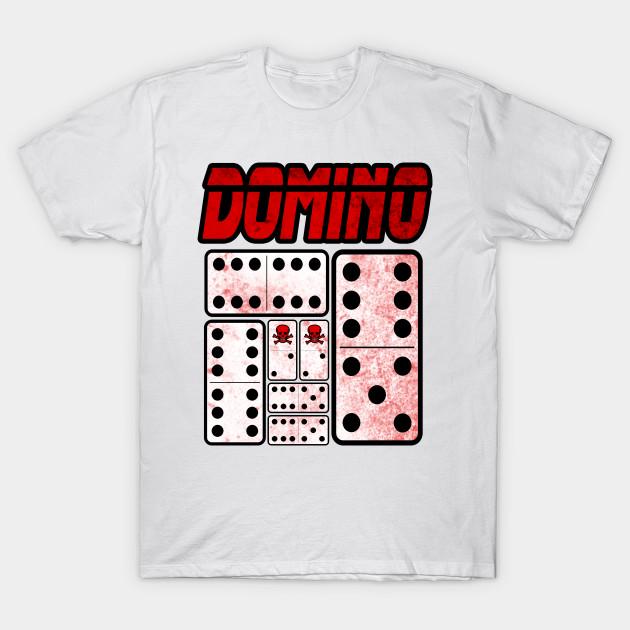 White Domino Cotton T-Shirt main image 1