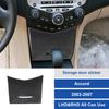Real Carbon Fiber Steering Wheel Button Trim Fit for Honda Accord 2003-2007 Inner Decal Cover 3D Sticker Auto Accessories