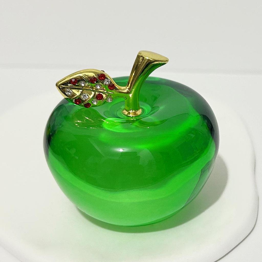 Kristallapfel-Ornament: Romantisches Weihnachts- & Hochzeitsgeschenk für Sie