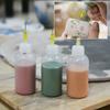 2PCS 50ml Plastic Pottery Tools Transparent Squeezing Mud Bottle Point Line Decorative DIY Craft Making Tools Accessories