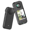 1 Set Camera Sleeve Impact Resistant Silicone Protector Sleeve with Lens Lid Caps for 360 X3 Sports Camera Black