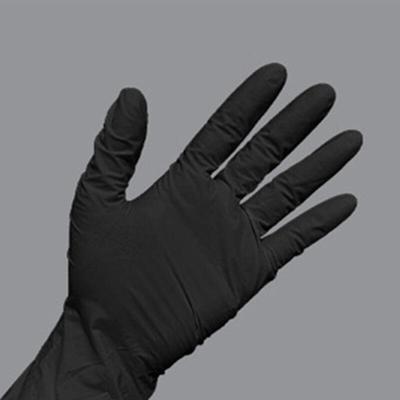 Nitrile Gloves M 100 Pcs Black Food Cooking