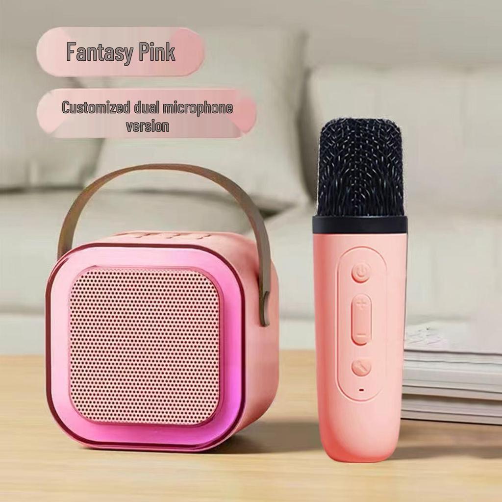 K12 Portable Wireless Bluetooth Speaker with USB & Integrated Singing Sound