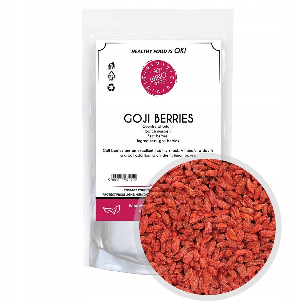 Jagody Goji Suszone - 250g owoce