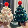 Hand Crocheted Christmas , Figurine, Handmade, for Desk, Party, Office, Festival, Indoor