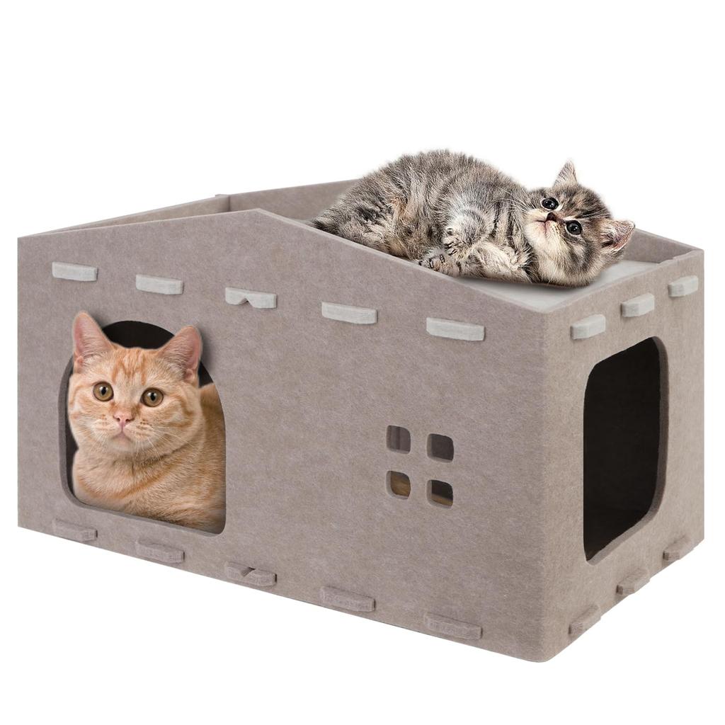 YUCHONG Cat Cat Summer Heat Stroke Suitable for Multiple Puzzle Easy To Clean House, House, Protection, Breathable, Prevention, Scratching, Cats,