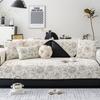 Plum Blossom Sofa Covers Living Room Anti-slip Couch Furniture Protection Cover Universal Chenille Peony Sofa Slipcover