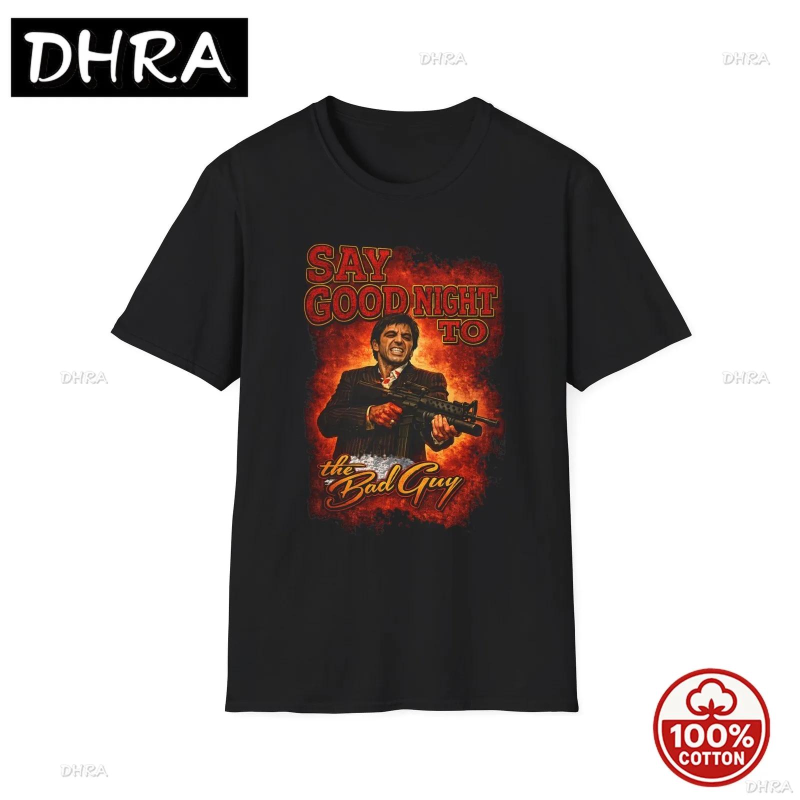 Say Goodnight To The Bad TShirt  Retro Crime Movie Graphic in Retro Aesthetic Breathable Classic Shirt Stylish Graphic Tops S