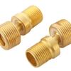360 Degree Adjustable Angled Bents Base Lengthened Brass Shower Tap Adapter Curved Feet for Kitchen and Bathroom