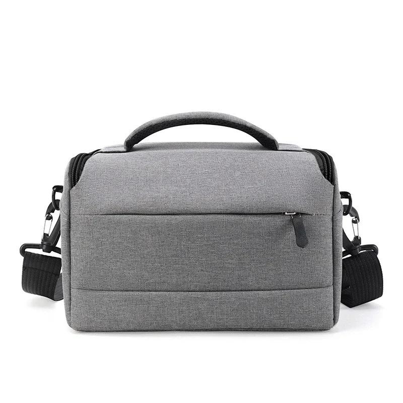 

Portable Camera Bag Shoulder Strap Waterproof Rainproof Outdoor Camera Bag серый