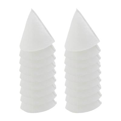 Filtres coniques 20 pièces G4 Dn125 Pour valves à plaque Zehnder Grille de valve d'extraction 180mm Pour Maico Pour remplacement de filtre Pluggit