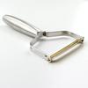 Pearl Metal Wide Slice Natural Titanium Made in Peeler, Coated, Japan, C-516