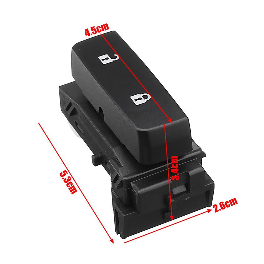 Door Lock Switch +Mirror Switch Driver Side Fit For GMC Chevy Silverado Control Part