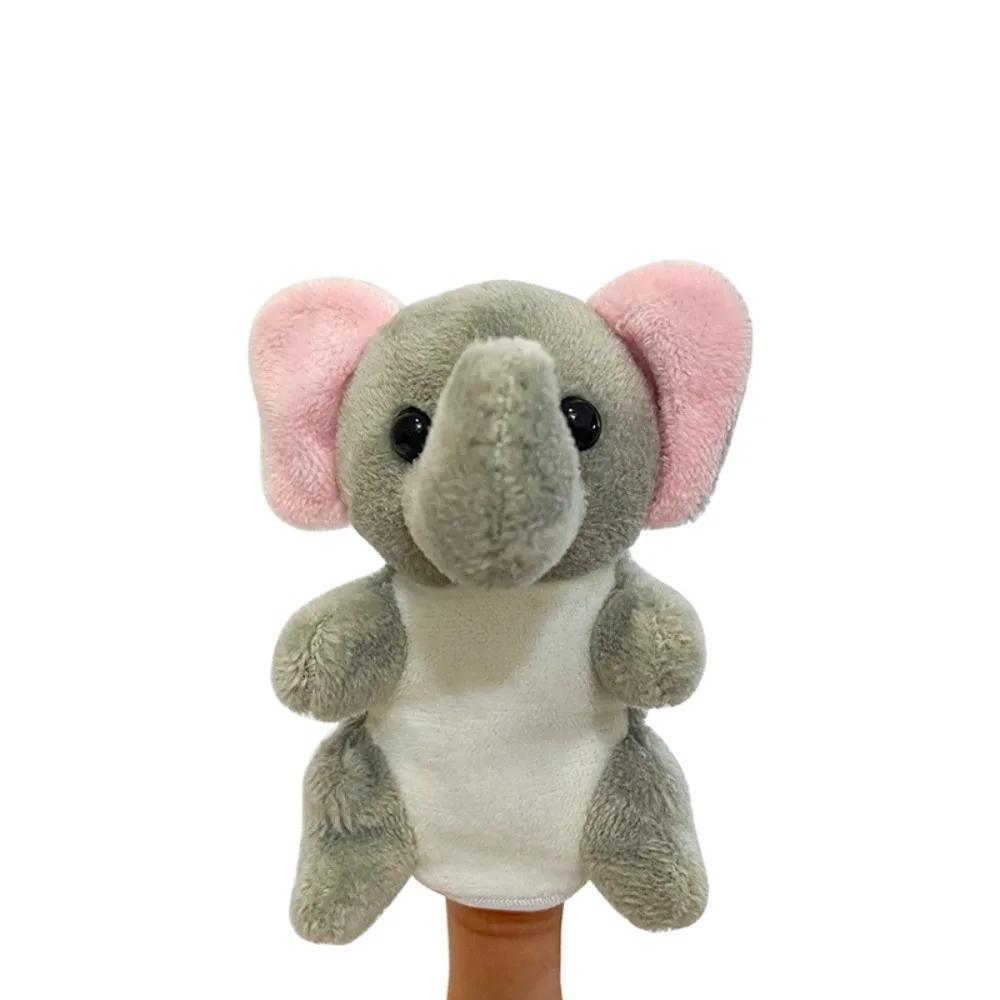 Role Play Finger Puppets Stuffed Doll Storytelling Animal Hand Puppets Kawaii 9cm Puppets Plush Toy Kids Toddlers