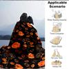 1pc Floral Pattern Lightweight Flannel Blanket, Comfortable and Warm Blanket, for Office and Camping Sofa Bed, Livingroom100