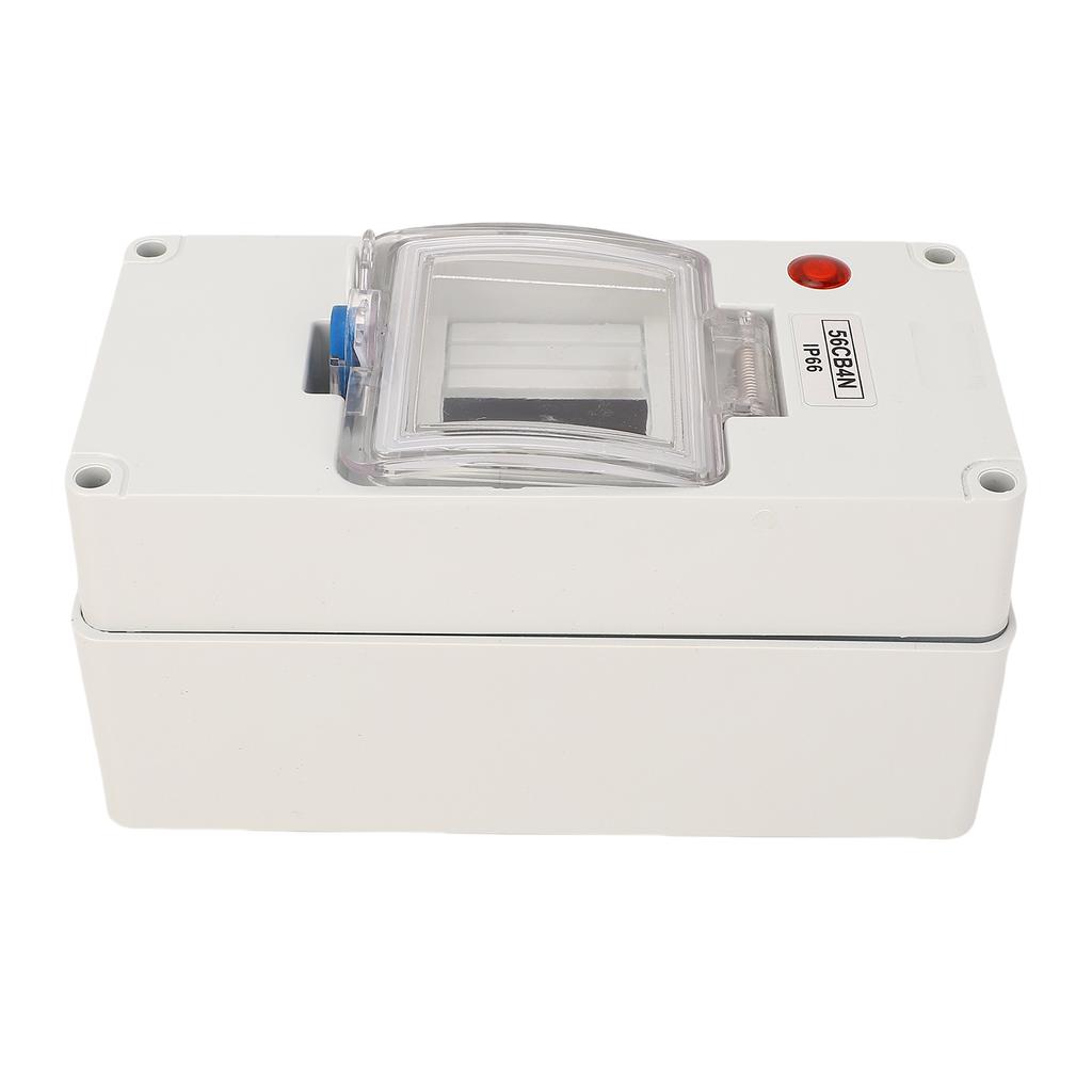 Outdoor Circuit Breaker Box 4 Way IP66 Water Proof Power Distribution Enclosure with Indicator Light