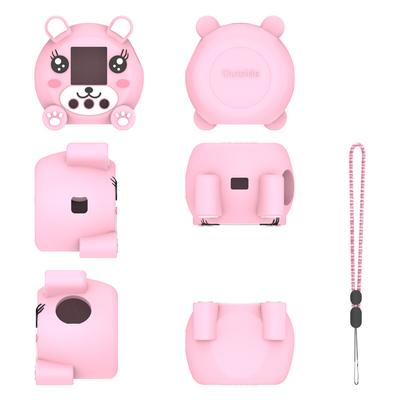 Silicone Protective Case Shockproof for Punirunes Interactive Digital Toy (Pink)