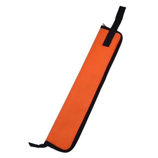 Drumstick Bag Thickened Oxford Cloth Drum Stick Holder Storage Case with Hooks Inside for Percussion Sticks Drum Mallet