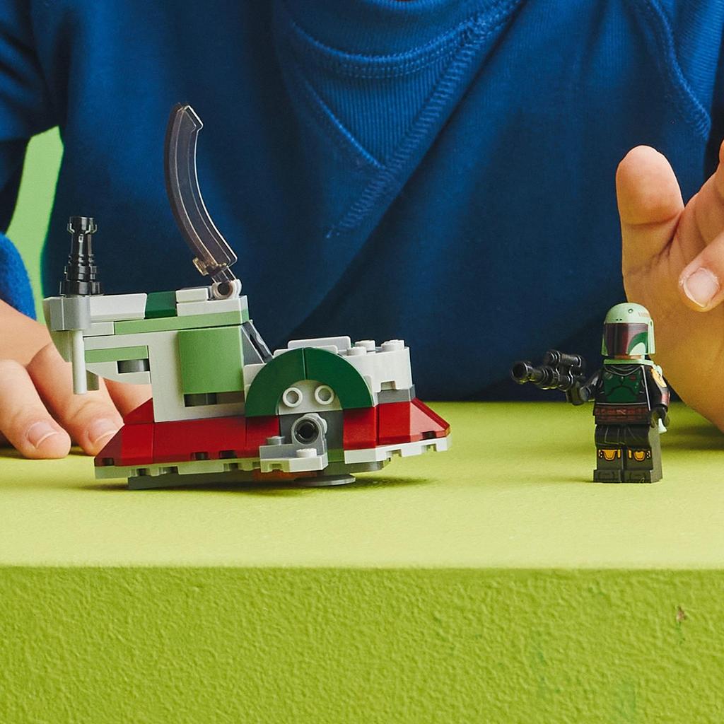 LEGO Toy Star Wars Boba Spaceship Microfighter Boys Girls Star Wars Goods Figure Plastic Model Toy Educational Toy Birthday Present Gift LEGO Block